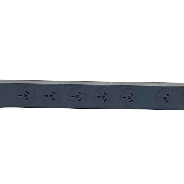 PowerShield Vertical PDU with 16A Aus Input plug, 10 x ANZ 10Amp outlets, provides reliable power distribution for vertical installations