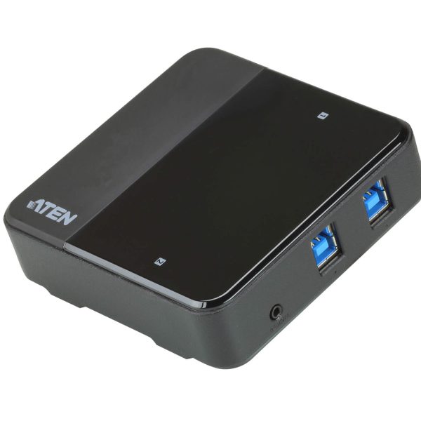 Aten Peripheral Switch 2x4 USB 3.1 Gen1, 2x PC, 4x USB 3.1 Gen1 Ports, Remote Port Selector, Plug and Play