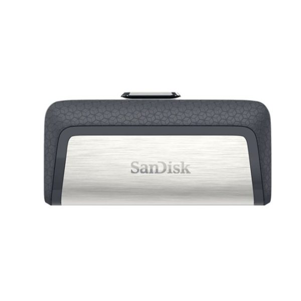 SanDisk 256GB Ultra Dual Drive Go 2-in-1 USB-C & USB-A Flash Drive Memory Stick 150MB/s USB3.1 Type-C Swivel for Android Smartphones Tablets Macs PCs