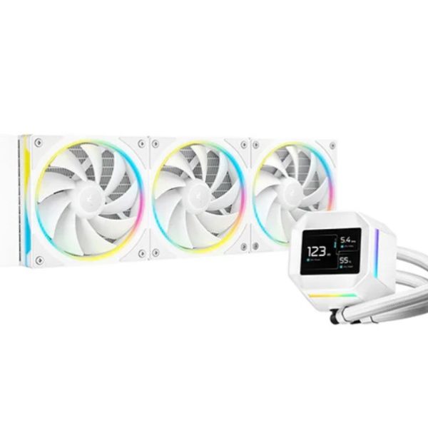 DeepCool LM360 ARGB Liquid Cooler Mini LCD Screen, 2.4' IPS, 320×240 Resolution , Intel LGA1851/1700/1200 + More, AMD AM5/AM4