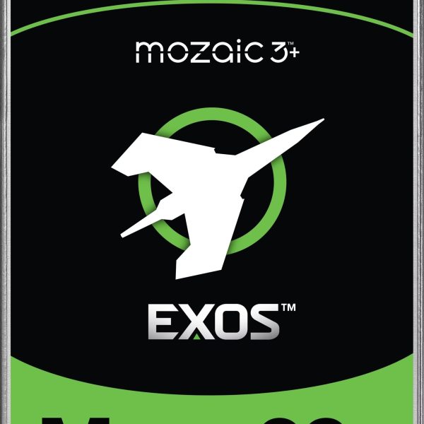 Seagate Exos M 28TB, Enterprise Internal Hard Drive HDD 3.5', 6GB/s, SATA 7200RPM, 512MB, 5YR WTY