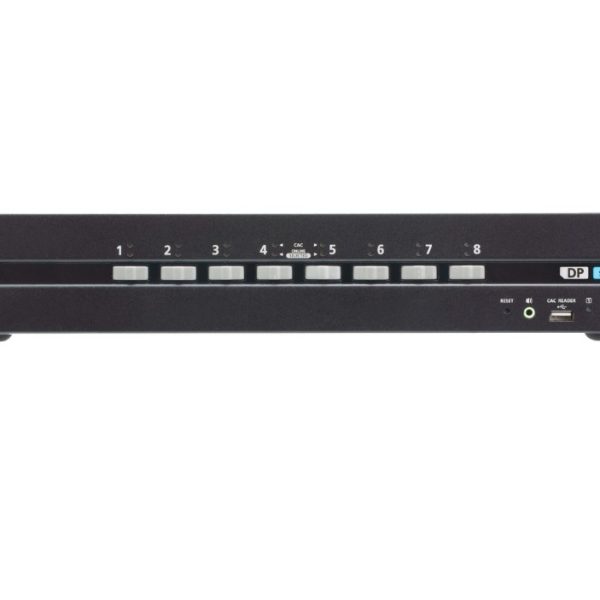 Aten 8-Port USB DisplayPort Secure KVM Switch with CAC, Compliant with PSD PP v4.0 (Protection Profile for Peripheral Sharing Device, Version 4.0)