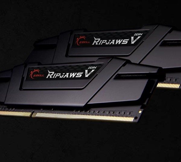 G.SKILL F4-2666C19D-64GVK 64GB (2 x 32GB)/ PC4-21300 / DDR4 2666 Mhz/ Timings 19-19-19-43/ Voltage 1.20V/ Ripjaws V