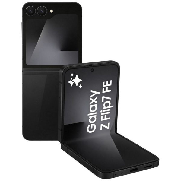 Samsung Galaxy Z Flip7 FE 5G 128GB - Black *AU STOCK*, 6.7', Full HD+, 120Hz, 8GB/128GB, 50MP/10MP, Single+ eSIM, 4000mAh, 2 Years Warranty
