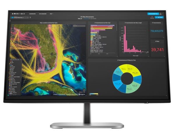 HP Series 5 524PF 23.8' / 24' 100Hz FHD IPS Monitor Anti-Glare 1920x1080 16:9 5ms Height Adjustment Tilt Pivot Swivel DP HDMI 4xUSB Hub 3yrs wty