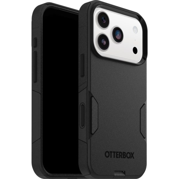 OtterBox Commuter Apple New iPhone 2026 / iPhone 17 Pro (6.3') Case Black - (77-98323), DROP+ 3X Military Standard,Camera Control, 7 Years Warranty