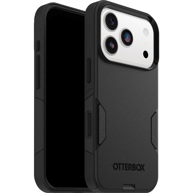 OtterBox Commuter Apple New iPhone 2026 / iPhone 17 Pro (6.3') Case Black - (77-98323), DROP+ 3X Military Standard,Camera Control, 7 Years Warranty
