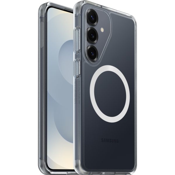 OtterBox React Magnets Samsung Galaxy S26+ 5G (6.7') Case Clear - (77-99942),DROP+ Military Standard,Raised Edges,7 Years Warranty