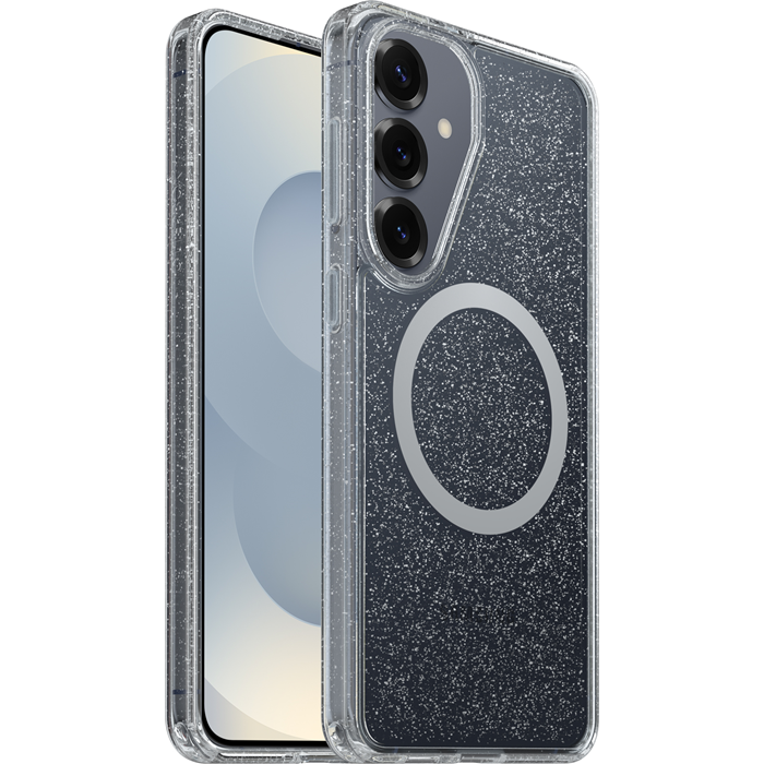 OtterBox Symmetry Clear Magnets Samsung Galaxy S26+ 5G (6.7') Case Stardust Clear - (77-99980), DROP+ 3X Military Standard, 7 Years Warranty