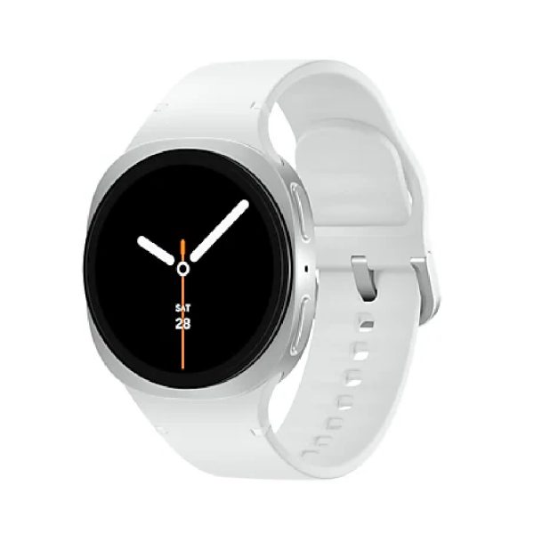 Samsung Galaxy Watch8 Bluetooth (40mm) - Silver(SM-L320NZSAXSA), 1.3', Super AMOLED, 1.6GHz, 2GB/32GB, Bluetooth v5.3, 325mAh, 2 Years Warranty