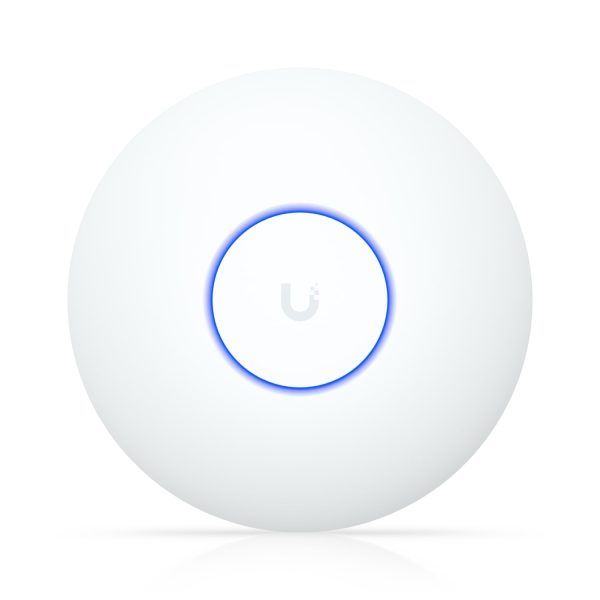 Ubiquiti U7 Lite,Compact, Ceiling-mounted WiFi 7 AP, 4 Spatial Streams,2.5 GbE Uplink,115 m² Coverage,200+ Connected Devices,Power via POE