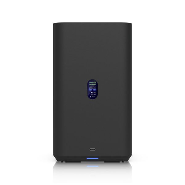Ubiquiti UNAS 2, Black, UniFi Network Attached Storage (2)3.5' HDD Bays, 2.5 GbE Networking, USB-C Connectivity, PoE++ Adapter, All In Compact Foot.