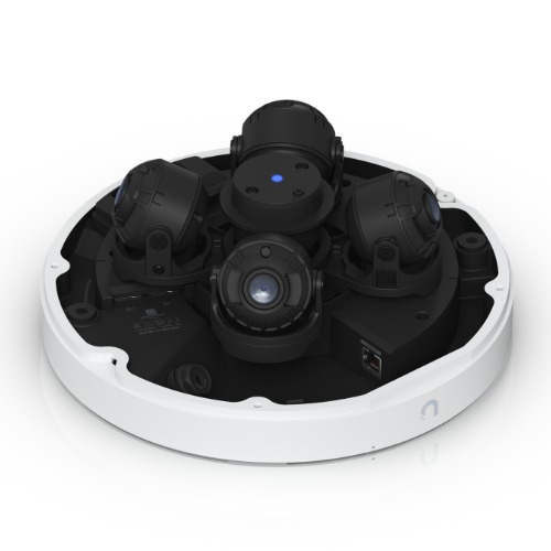 Ubiquiti AI Multi Sensor 4 White, All-weather 32MP multi-sensor camera, Multi-TOPS AI , 2.33× optical zoom, 360° IR cover, 4x independent lenses