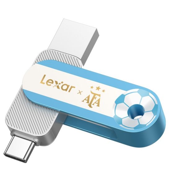 Lexar D500 128GB JumpDrive Solid Stat USB 3.2 Gen Type-C, up to 400MB/s read  transfer  (Co-branded Edition)